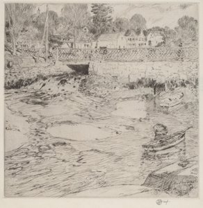 Alte Spitze von Frederick Childe Hassam