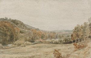 Fluss Tamar, in der Nähe von Endsleigh, Devon von Frederick Christian Lewis the Elder