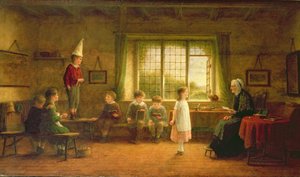Die Schule der Dame, 1899 von Frederick Daniel Hardy