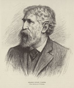 Porträt von Charles Dudley Warner von Frederick Dielman