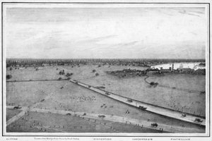 Panorama von Kalkutta, Indien