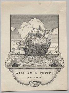 Exlibris: William B. Foster von Frederick Garrison Hall