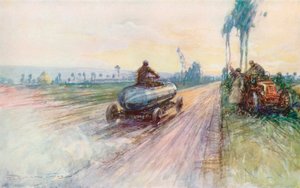Jenatzys Jamais Contente schlägt den Weltgeschwindigkeitsrekord im Jahr 1899