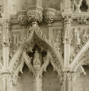 Ely Cathedral: Lady Chapel, Details von Frederick H. Evans