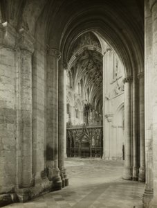 Ely Cathedral: Oktagon vom Südschiff von Frederick H. Evans