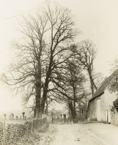 Kelmscott Manor: Straße und Eingang von Frederick H. Evans