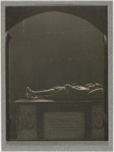 Westminster Abbey, Grab von Sir Georges Villiers, gest. 1605, ca. 1900 von Frederick Henry Evans