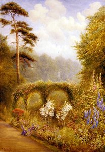 Lilien und Rittersporn, Golden Hill Park, London