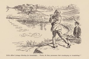 "Onkel, sprechen sie das Ricoshaying oder Ricochetting aus?" von Frederick Henry Townsend