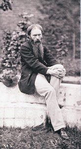 Porträt von Sir Edward Burne-Jones (1833-98)