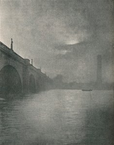 Waterloo-Brücke, 1877 von Frederick Hollyer