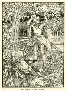 Der Fluss des Wassers des Lebens von Frederick Hurten Rhead