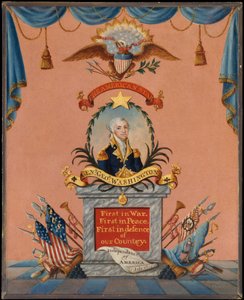 Der amerikanische Stern George Washington, ca. 1803 von Frederick Kemmelmeyer