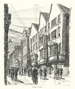London: Fetter Lane von Frederick Landseer Maur Griggs