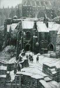 Das Almosenhaus, Chipping Campden 1925 von Frederick Landseer Maur Griggs
