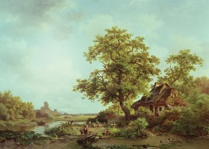 Eine bewaldete Landschaft