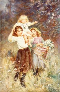 Blumen pflücken