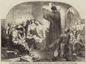 Die christliche Kirche während der Verfolgung durch die heidnischen Kaiser von Rom von Frederick Richard Pickersgill