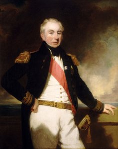 Admiral Sir Robert Stopford (1768-1847), frühes bis mittleres 19. Jahrhundert von Frederick Richard Say