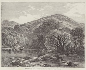 Die ruhige Stunde, eine Szene in Nordwales von Frederick William Hulme