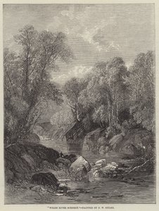 Walisische Flusslandschaft