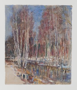 Frühling in Russland von Frederick William Jackson