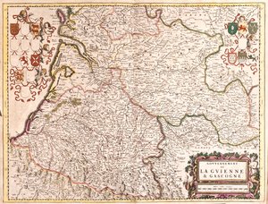 Guyenne, Gascogne, Frankreich von Frederick de Wit