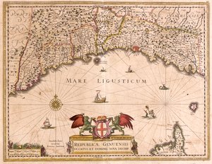 Ligurien, Italien von Frederick de Wit
