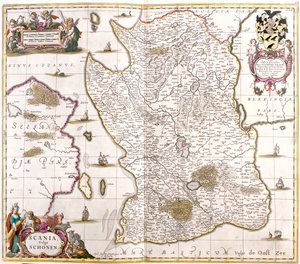 Schweden, Skåne von Frederick de Wit