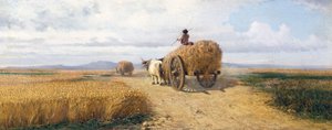 Weizenfeld, um 1868