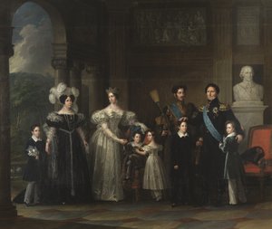 Die Familie Bernadotte, 1837 von Fredric Westin