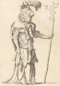 Figur als Herkules kostümiert