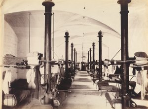 Die Wachräume, Papstpalast, Avignon, Frankreich von French 19th Century