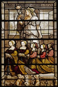 Porträt der Töchter von Anne de Montmorency 1493-1567 und Madeleine von Savoyen 1510-1586, 1544