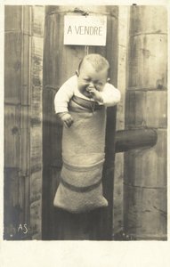 Zu verkaufen, Baby zu verkaufen