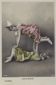 Ein Paar Clowns von French Photographer