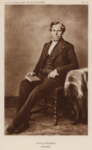 Achille Guenée, französischer Entomologe (s/w Foto)