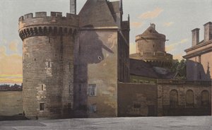 Alencon, Schloss, Gesamtansicht Nordost von French Photographer