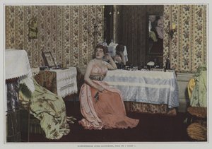 Die amerikanische Sopranistin Sybil Sanderson in der Titelrolle von Jules Massenets Oper Thais
