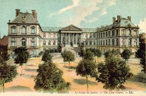 Amiens, Der Justizpalast von French Photographer