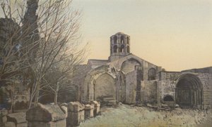 Arles, Les Alyscamps, Kirche Saint-Honorat