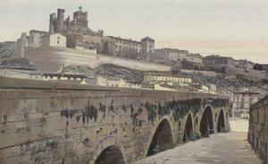 Béziers, Alte Brücke und Kirche Saint-Nazaire (ehemalige Kathedrale)