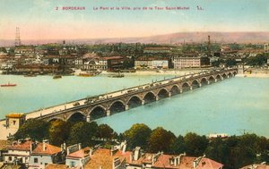 Bordeaux, die Brücke, die Stadt