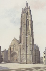 Bressuire, Kirche, Gesamtansicht S O