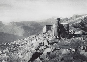 Buet, Chaine des Aiguilles Rouges vom Brevent gesehen