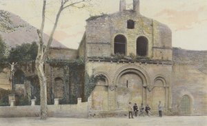 Burlats, Alte Kirche, Nordfassade