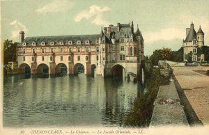 Chenonceaux, Das Schloss, Die Ostfassade
