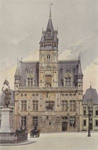 Compiegne, Rathaus von French Photographer