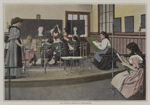 Zeichenklasse am Lycee Racine, Paris
