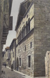 Figeac, Haus aus dem 13. Jahrhundert (Rue Hortabadial)